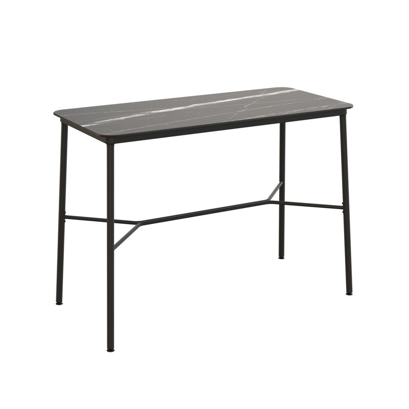Dining Table, Black Marble
