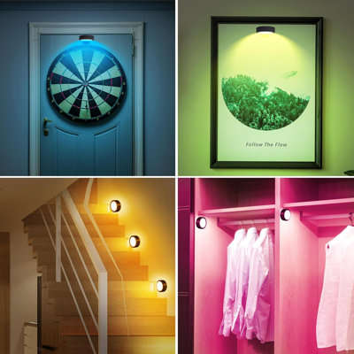 3.35'' Dimmable Wall Mount Picture Light with Remote