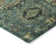 Machine Washable Indoor/Outdoor Xhevrie Teal Rug