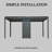 Aluminum Privacy Screen Side Shutter Wall for Pergola Accessories-102698702