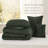 Bedsure Pinch Pleat Comforter Set Boho Bed-in-A-Bag Bedding Set with  Pillowcases for All Season-105529490-105529498