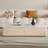Beige Faux Marble Coffee Table