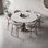 Solid Wood Round Dining Table