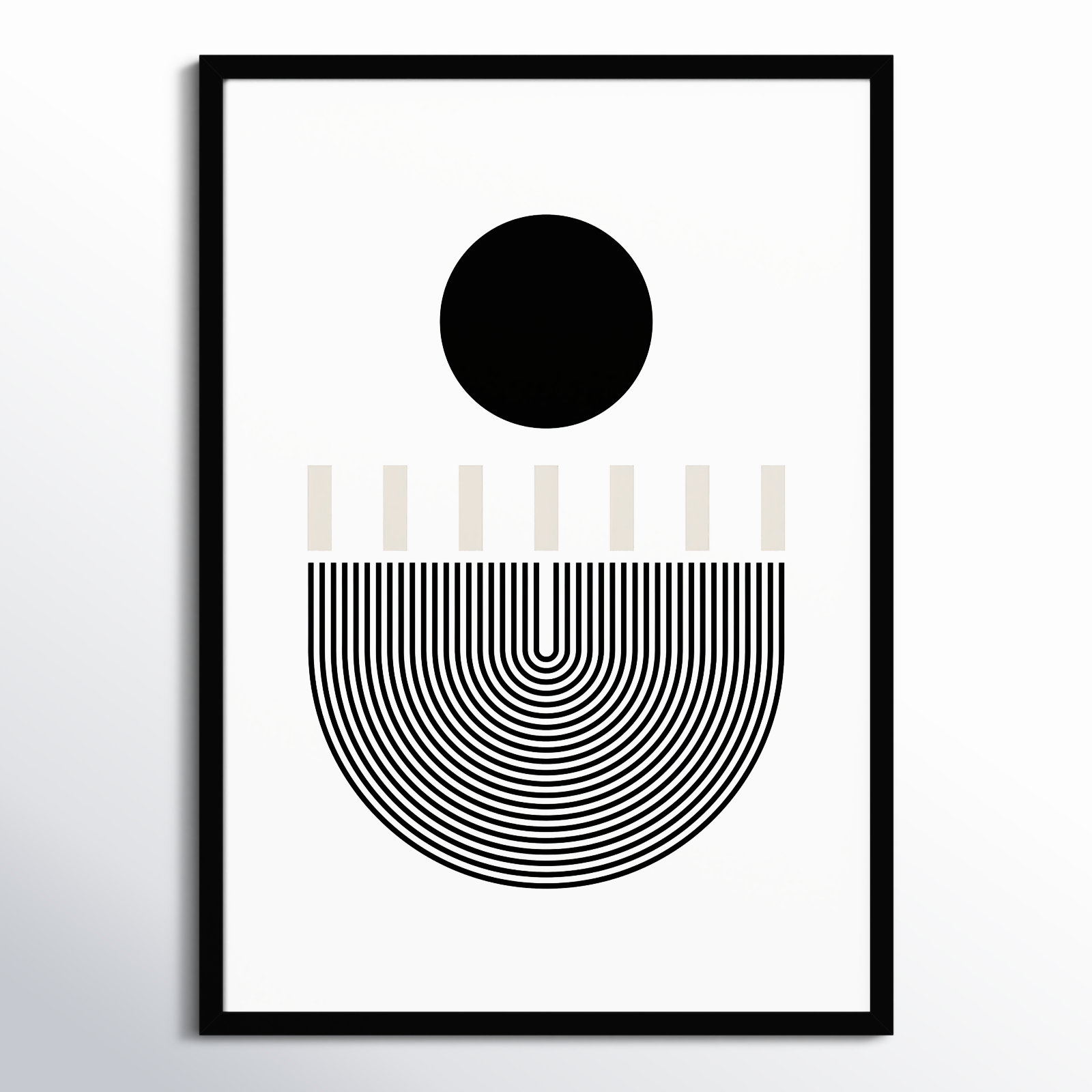 All Rise by Simon West, Black, 34.25" H x 24.25" W x 0.88" D