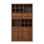 Armoire à vin moderne Hearthwood avec support à vin et rangement à 2 tiroirs
