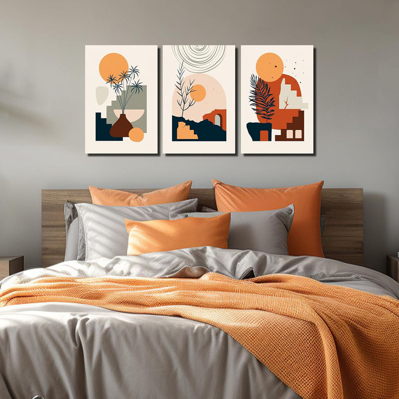 3 Piece Wrapped Canvas Print