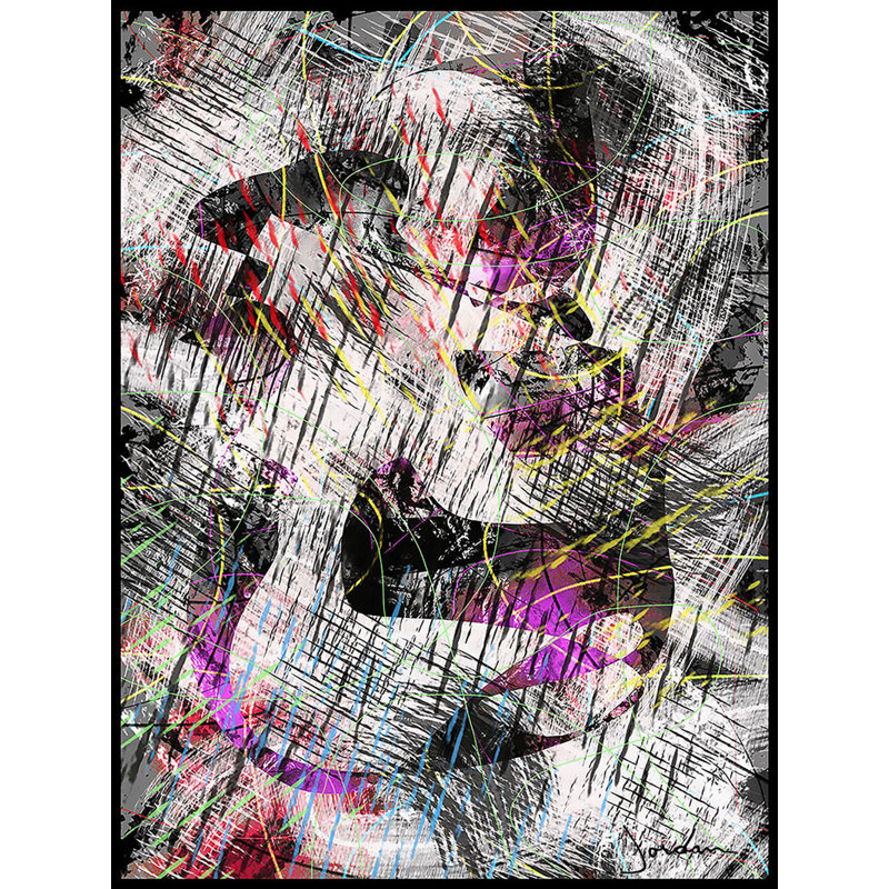 Edges Print by Kent Wilcoxson Jordan
