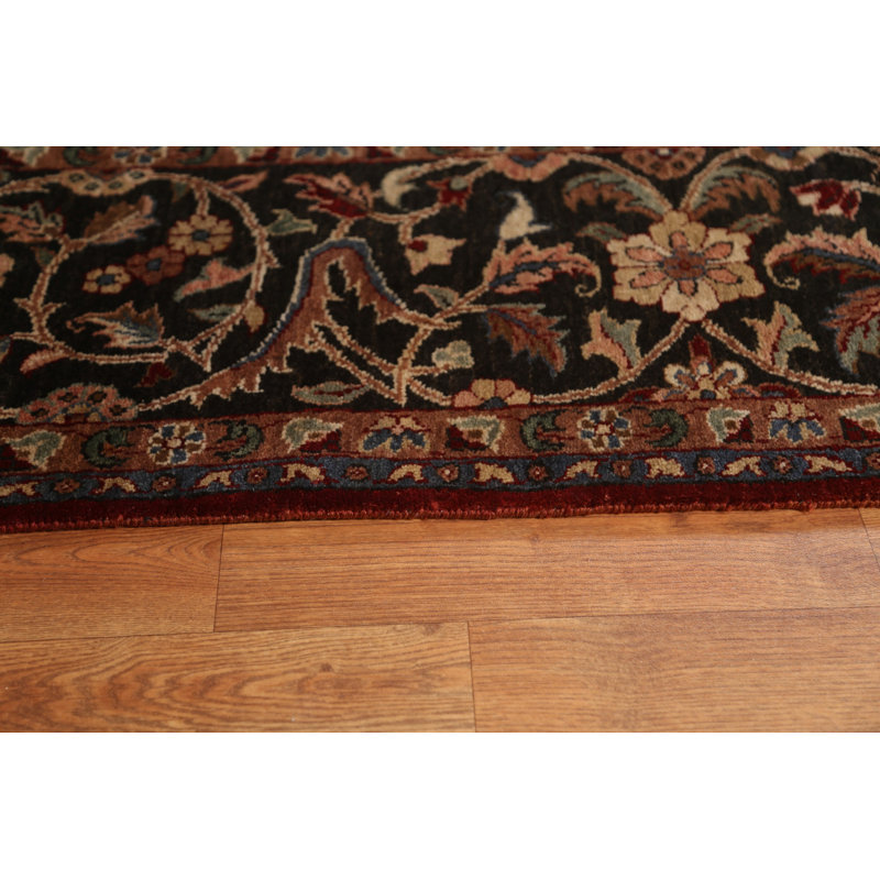 One-of-a-Kind Rectangle 11'8'' X 14'7'' New Age Wool Area Rug in Red