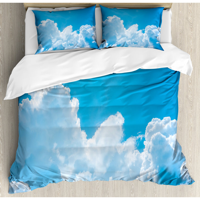 Modern & Contemporary Polyester Duvet Cover, Queen Duvet Cover + 2 Pillow Sham