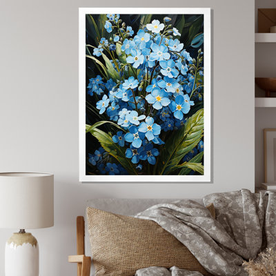 " Meadow Of Forgetmenots Flowers IV "
