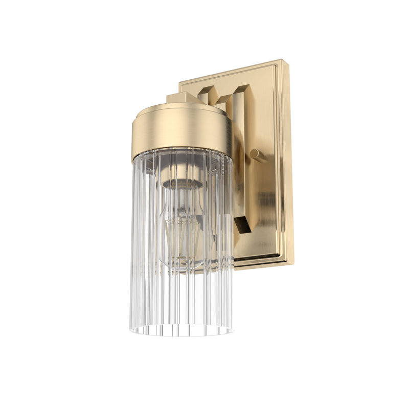 Gatz Aluminum Armed Sconce, Alturas Gold