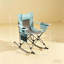 Ensemble de 2 chaises portatives, chaises de camping berçantes, chaises de camping berçantes pliantes