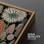 "Charmant ensemble de fleurs rétro, art moderne et décor coloré, salon chic" 3 pièces-100781065-100781067