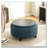 29.33"W Upholstered Round Ottoman-556991053