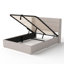 Structure de lit plateforme tapissier avec rangement relevable-187016810-187016811