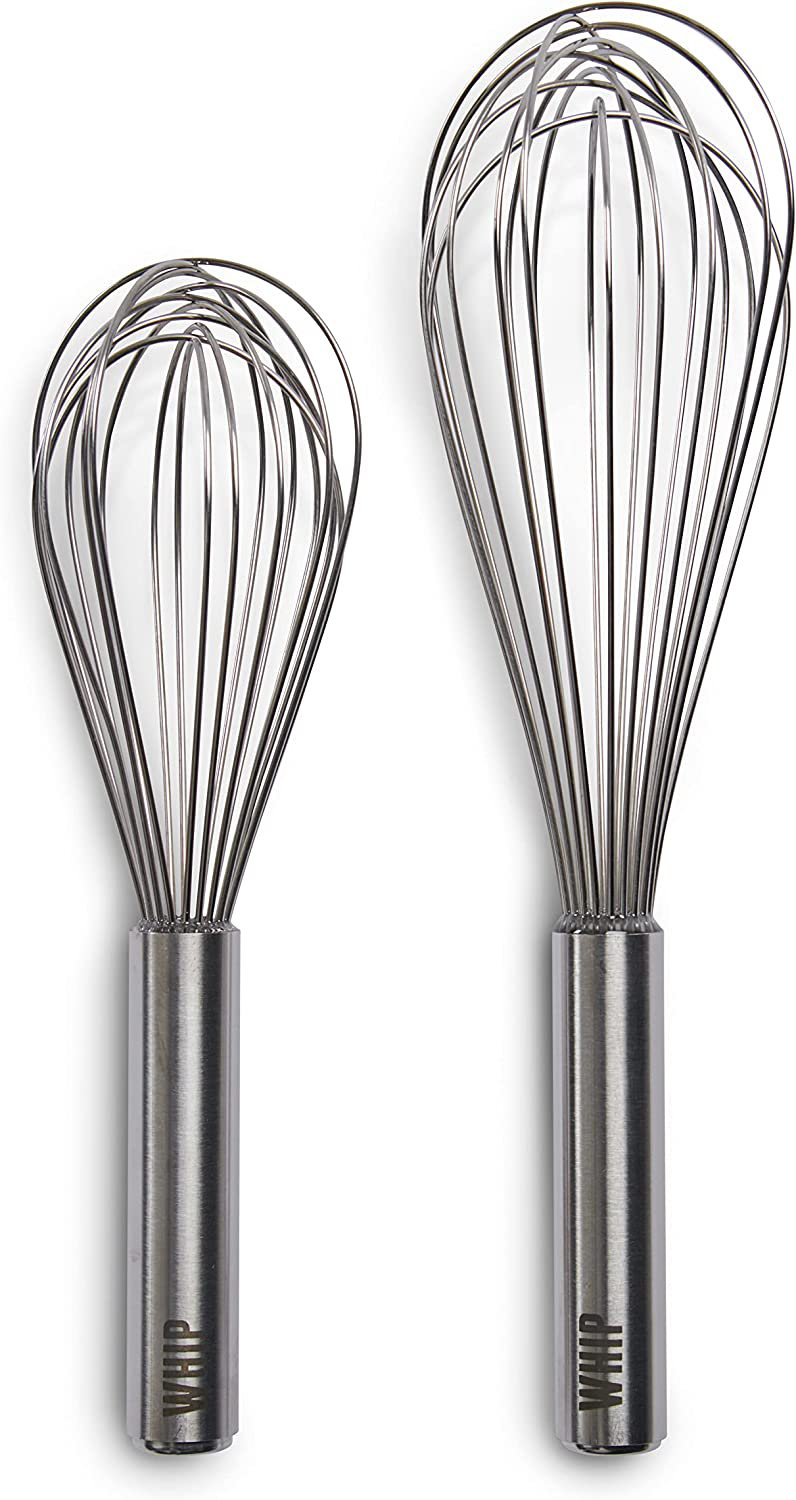 Tovolo Stainless Steel Whisk Whip Kitchen Utensil Bundle - Set of 2 &  Reviews