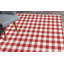 Tapis rouge / blanc Chekered-60599991