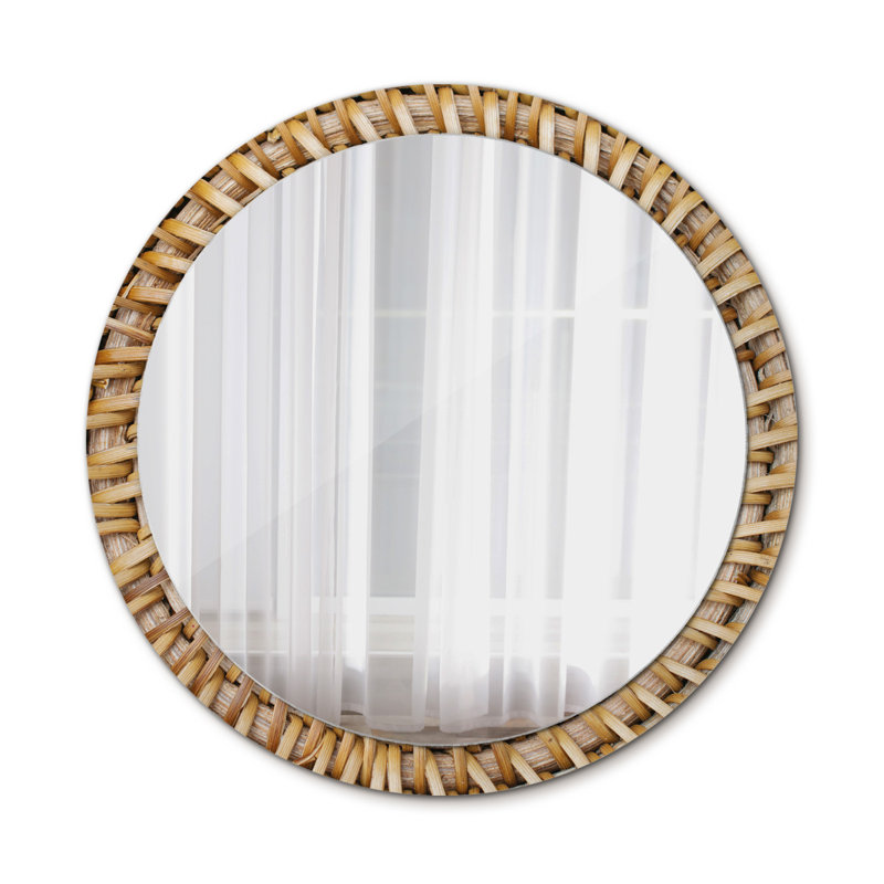 Huldar Glass Flat Wall Mirror