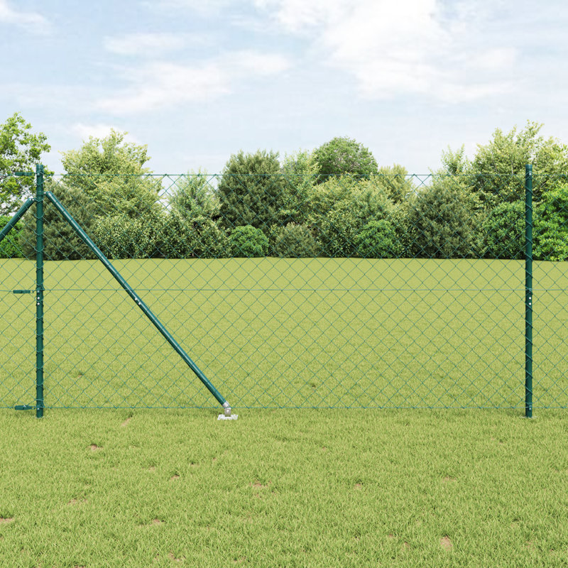 Fence Panels Fencing, Silver, 120cm H x 1000cm W