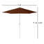 Parasol de marché 86,3 po Kenne-1237274024-1261546530