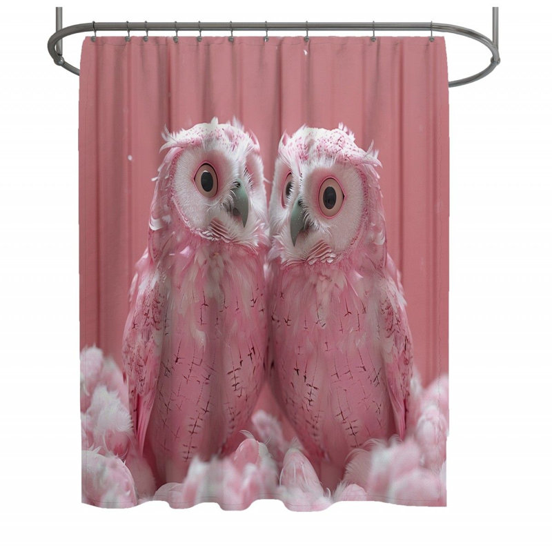 Rideau de douche Sarenac, H 73 po x l 70 po