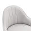 Ensemble de 2 tabourets de bar en cuir PU gris clair: hauteur de 37,7 po, hauteur de siège de 25 po, repose-pieds d'appoint doré, idéal pour un îlot de cuisine, un bar et une salle à manger-1048624057