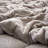2 Piece Faux Fur Comforter Set Gray Twin/Twin XL