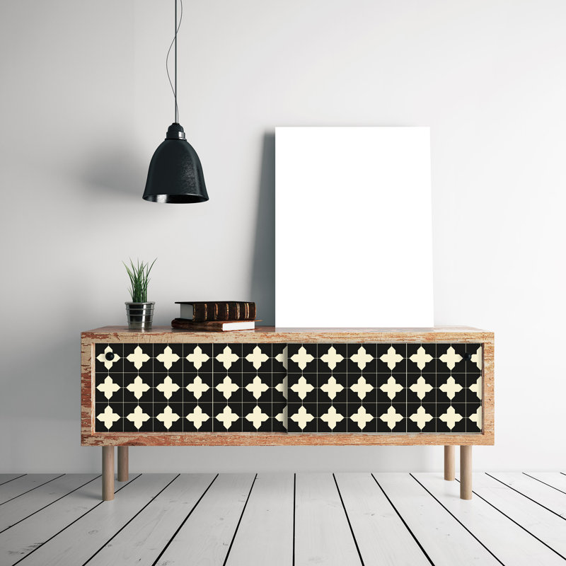 Arborway Abstract Non-Wall Damaging Wall Decal, 42.52" H x 63.78" W