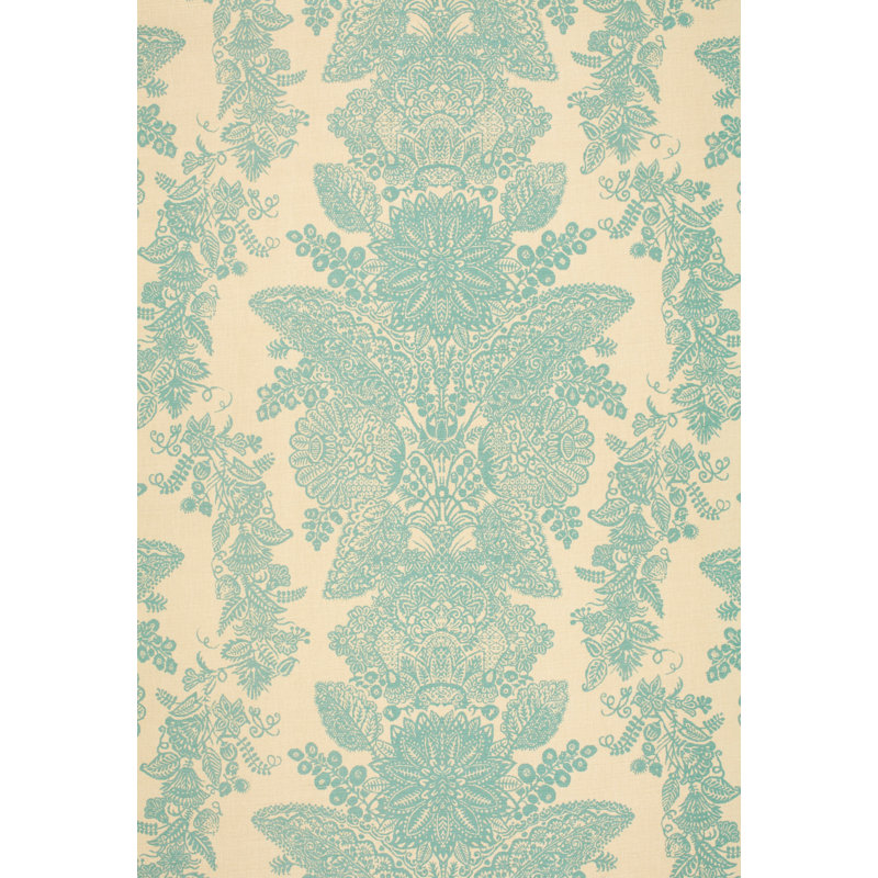 Tissu en dentelle, Aigue-marine