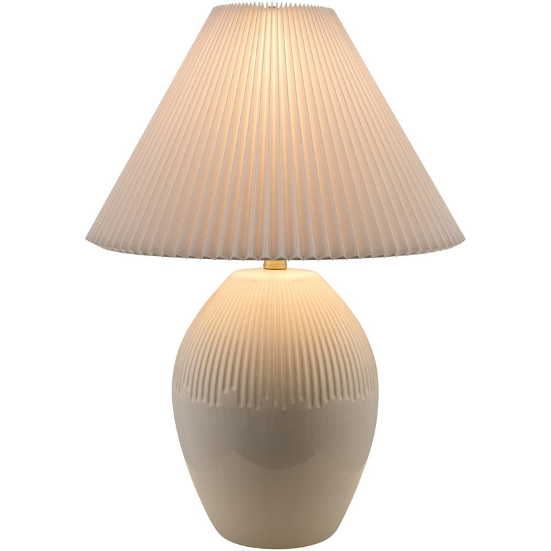 Lampe de table Stoltzmann, Crème, crème