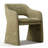 Upholstered Fabric Arm Accent Chair-1408758620
