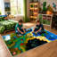 Cadeau de tapis Minecraft pour filles / garçons, 47 po x 71 po Minecraft