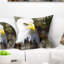 Tête d'aigle avec textures - oreiller imprimé animal-29828330-29854948