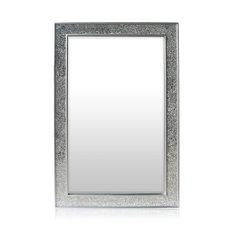 Solid Wood Rectangle Wall Mirror