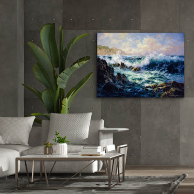 Epic Graffiti 'Morning Surf' by Nicky Boehme Canvas Wall Art