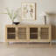 Buffet en bois massif 77,95 po American Rustic