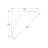 3.5'' H x 78'' W x 3.38'' D Plastic Crown