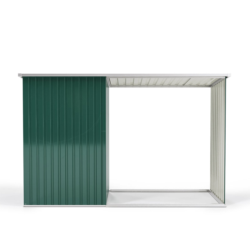 250cm W x 103cm D Metal Log Store