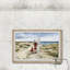 Real Surfing Santa - Single Picture Frame Painting-67834596