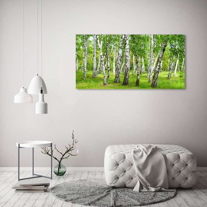 Birch Forest - Wrapped Canvas Print