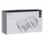 Symple Stuff Eyota Glass Divided Serving Dish