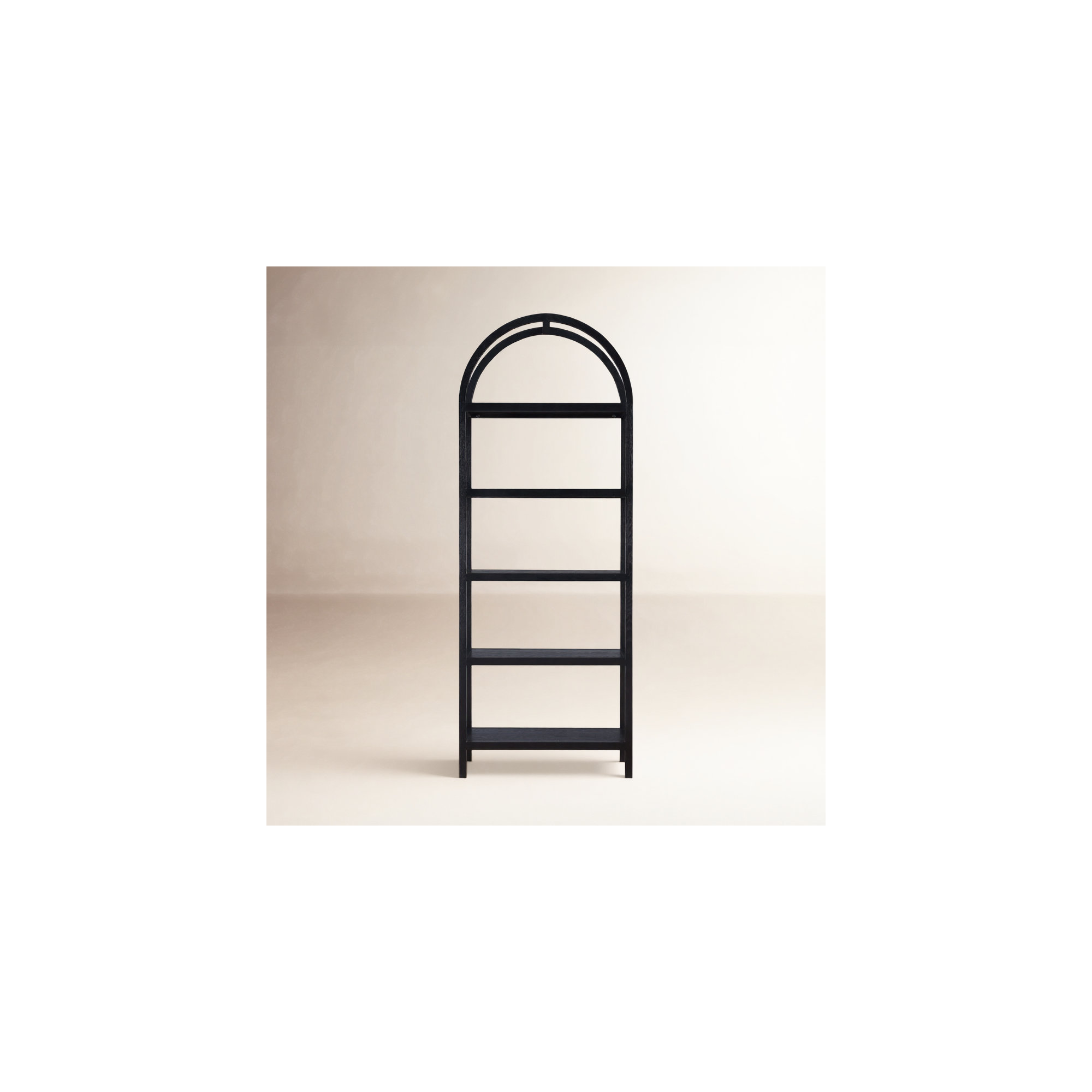 Mishra Standard Bookcase, Black