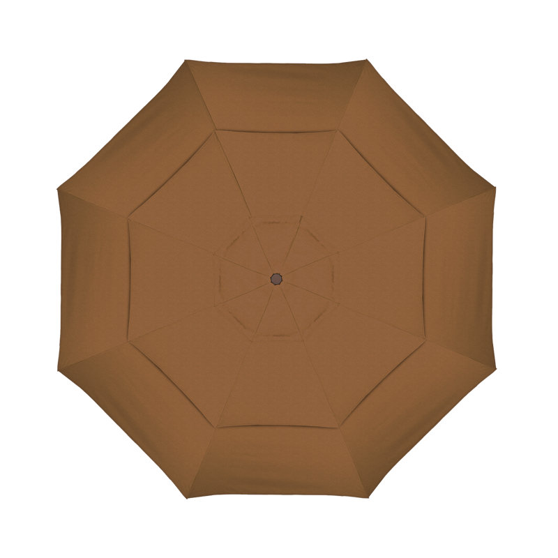 Parasol de marché Broadmeade octogonal Sunbrella, Performance teck