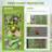 Crop Cage, Large Plant Protection Tent with Zippered Door, Black