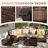 7-pieces Patio Furniture Set With 44" Propane Gas Fire Pit Table-121815471-120553555