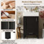 Meuble-lavabo moderne de 20,28 po avec lavabo en céramique, structure en bois massif et tiroir - idéal pour les petites salles de bain, optimisant l'utilisation de l'espace-352251142