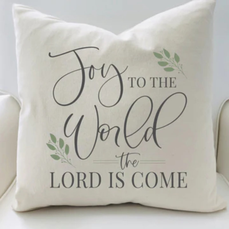  Merry Little Christmas Cotton Pillow Cover