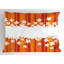 Ensemble de 2 taies décoratives orange Ambesonne-100343482