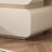 Soft Rounded Cream White Nightstand, 2-Drawer Handleless Bedside Table, Modern Storage Cabinet for Bedroom, Boho & Minimalist Home Decor-1669708458