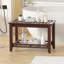 Banc de douche en bambou avec tablette de rangement-1594284423
